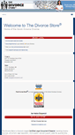 Mobile Screenshot of divorcestore.com
